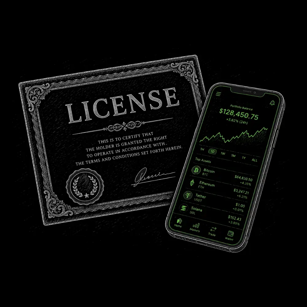 Crypto licensing services