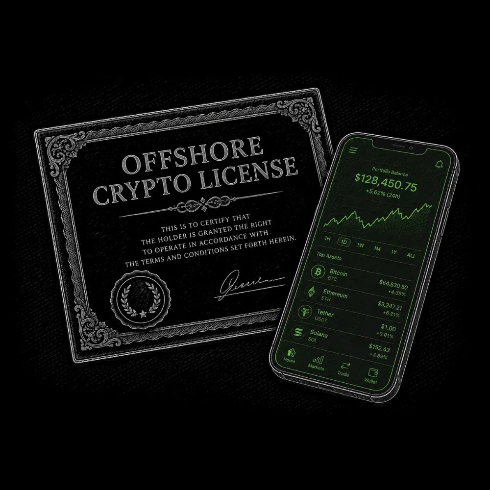Offshore Crypto licensing services